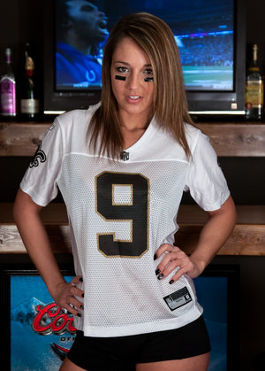 18 year old girl Renee Roulette rides a big cock after stripping a man naked